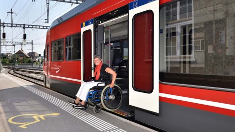 Reisende mit Handicap