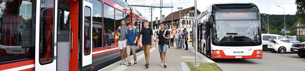 Bahnlinie Solothurn–Oensingen: Ersatzverkehr infolge Bauarbeiten
