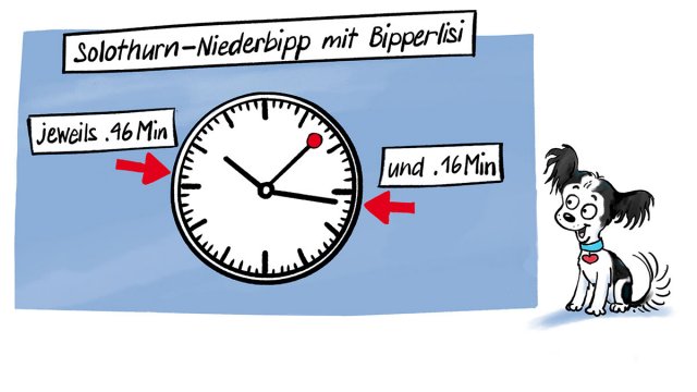 Startpunkt des Bipperlisi-Rätsels ist in Solothurn.