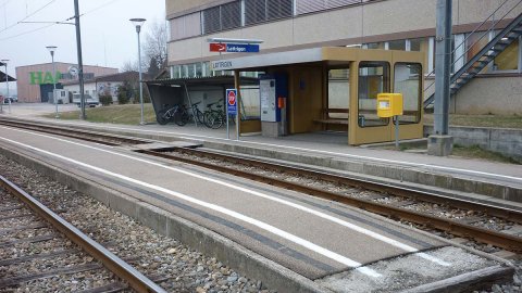 Ausbau Bahnhof Lattrigen