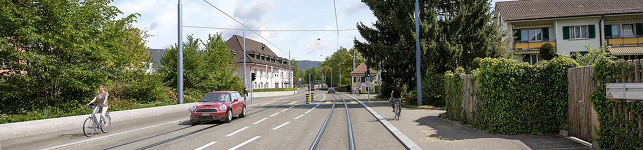 Sanierung und Umgestaltung Baselstrasse: Bewilligungsprozess startet