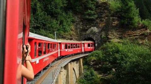 Bernina Express und Glacier Express