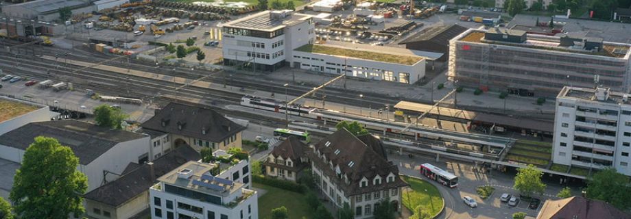 ​Spatenstich zum Umbau am Bahnhof Langenthal