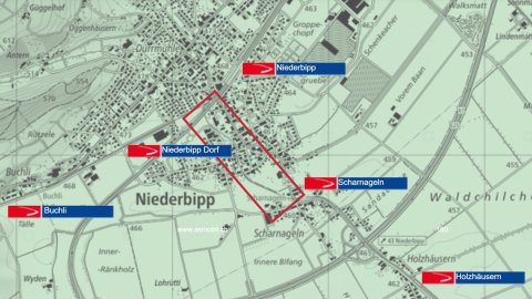 Erneuerung Scharnageln–Niederbipp