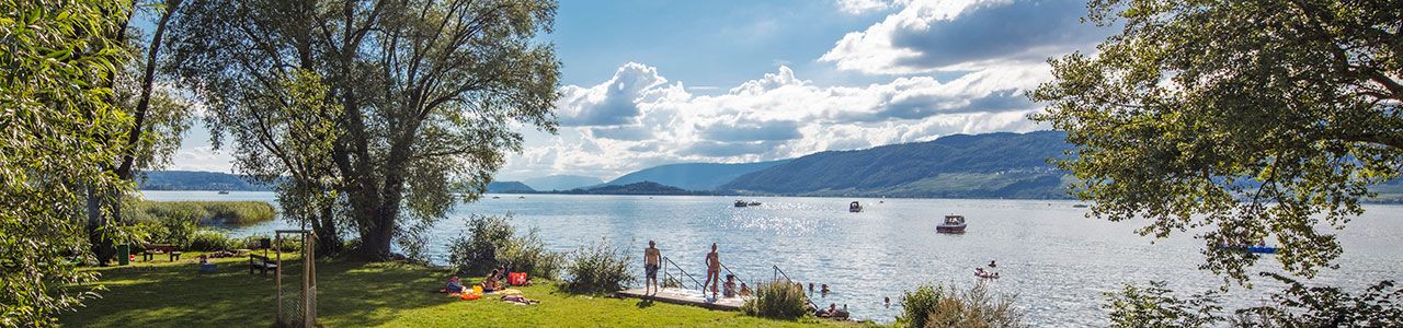 Badeplatz Mörigenbucht
