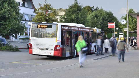 Bus in Herzogenbuchsee